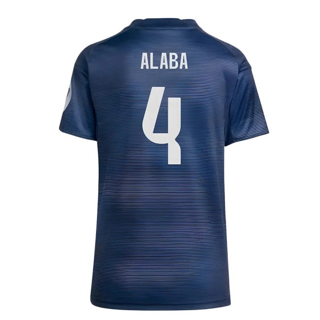2025-2026 Real Madrid Player Version Away Shirt (Womens) (Alaba 4) — Buy Online