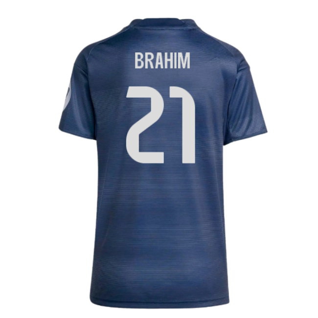 2025-2026 Real Madrid Player Version Away Shirt (Womens) (Brahim 21) — Shop Online