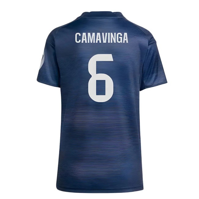 2025-2026 Real Madrid Player Version Away Shirt (Womens) (Camavinga 6) — Shop Now