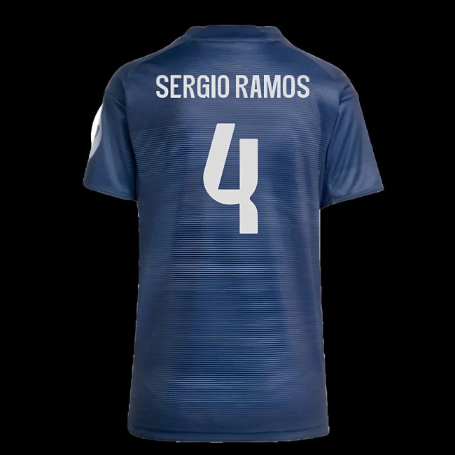 2025-2026 Real Madrid Player Version Away Shirt (Womens) (Sergio Ramos 4) — Buy Online