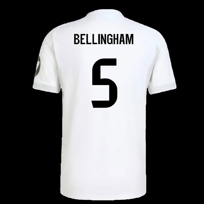 2025-2026 Real Madrid Player Version Home Shirt (Bellingham 5) — Shop Online