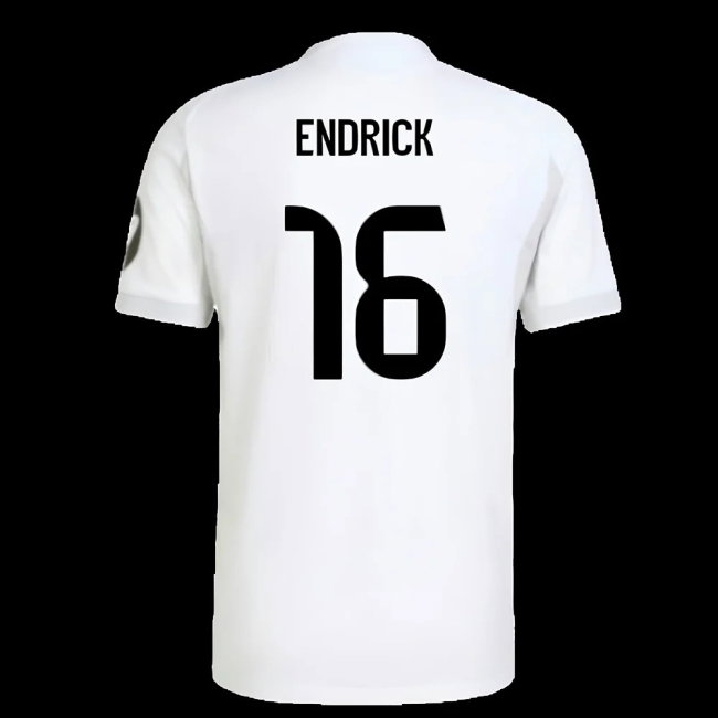 2025-2026 Real Madrid Player Version Home Shirt (Endrick 16) — Buy Online