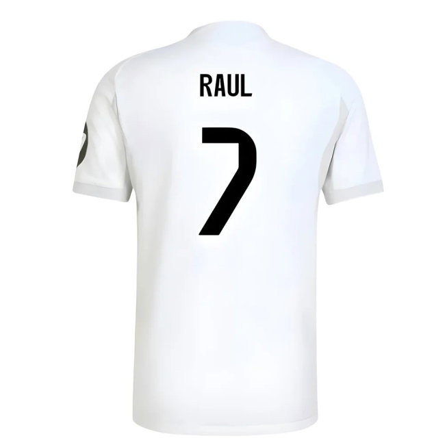 2025-2026 Real Madrid Player Version Home Shirt (Raul 7) — Shop Now