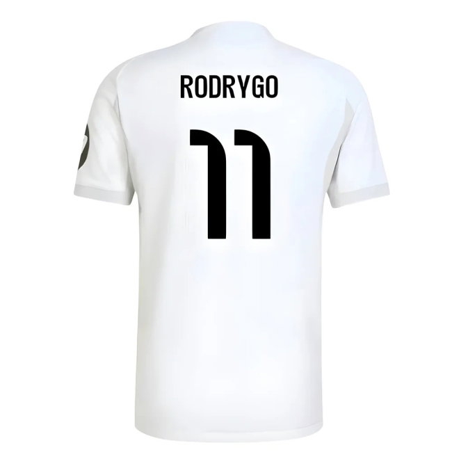 2025-2026 Real Madrid Player Version Home Shirt (Rodrygo 11) — Buy Now