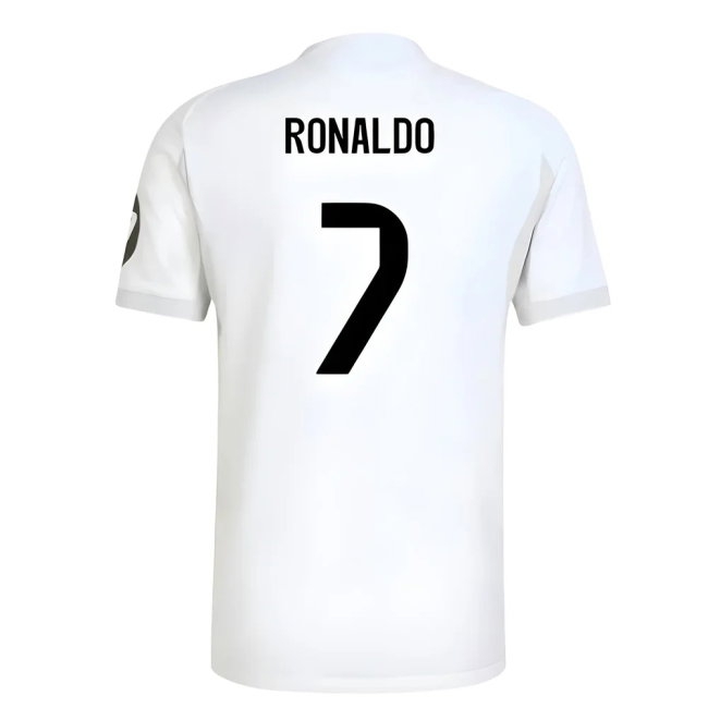 2025-2026 Real Madrid Player Version Home Shirt (Ronaldo 7) — Shop Online