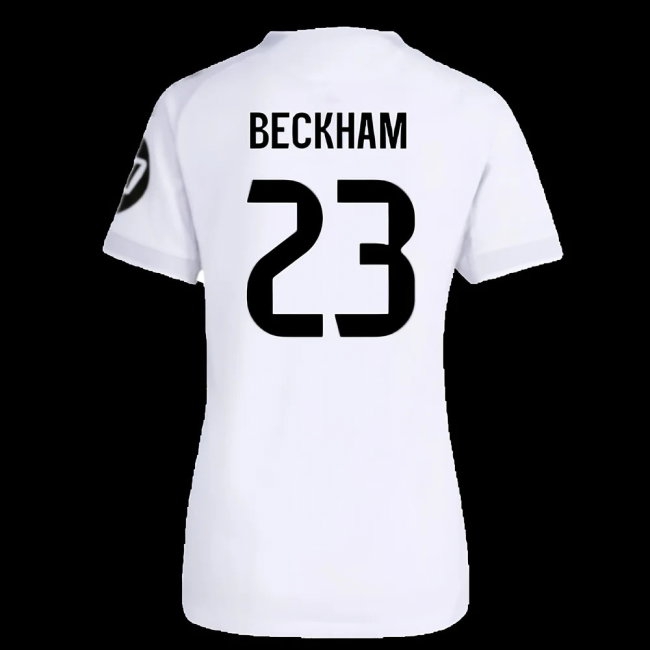 2025-2026 Real Madrid Player Version Home Shirt (Womens) (Beckham 23) — Shop Now
