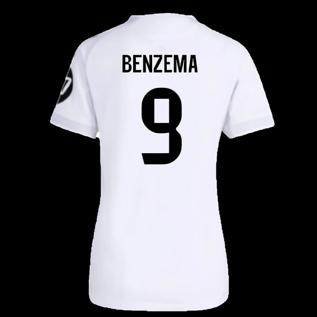 2025-2026 Real Madrid Player Version Home Shirt (Womens) (Benzema 9) — Shop Now