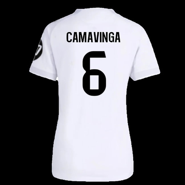 2025-2026 Real Madrid Player Version Home Shirt (Womens) (Camavinga 6) — Shop Online
