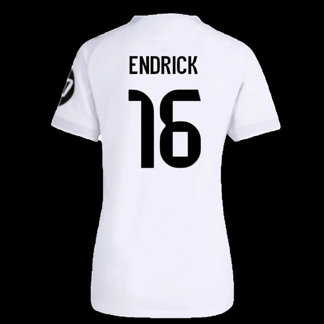 2025-2026 Real Madrid Player Version Home Shirt (Womens) (Endrick 16) — Shop Now