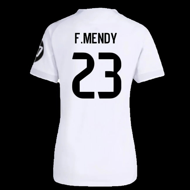 2025-2026 Real Madrid Player Version Home Shirt (Womens) (F.Mendy 23) — Buy Now