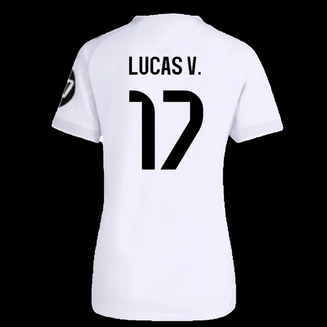 2025-2026 Real Madrid Player Version Home Shirt (Womens) (Lucas V. 17) — Shop Now