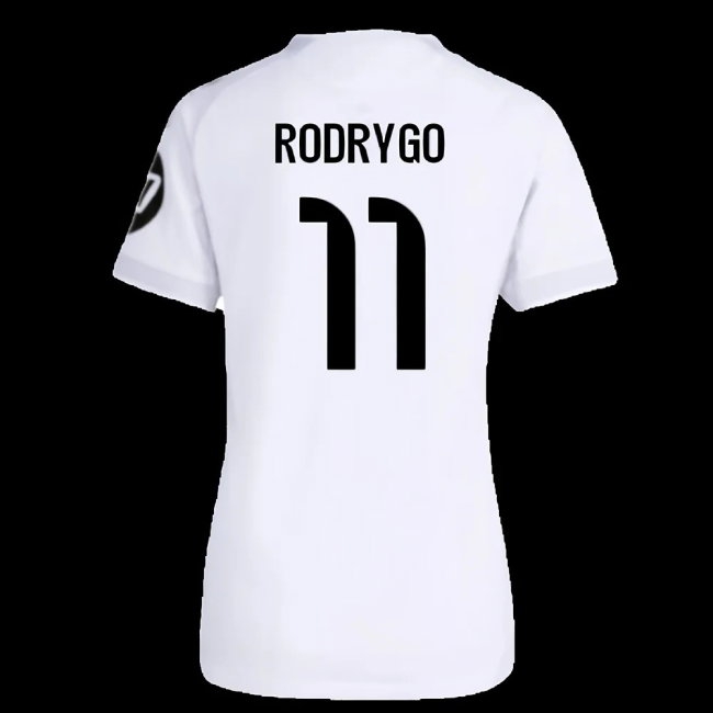 2025-2026 Real Madrid Player Version Home Shirt (Womens) (Rodrygo 11) — Buy Now