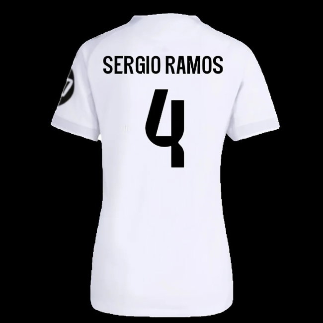 2025-2026 Real Madrid Player Version Home Shirt (Womens) (Sergio Ramos 4) — Buy Online