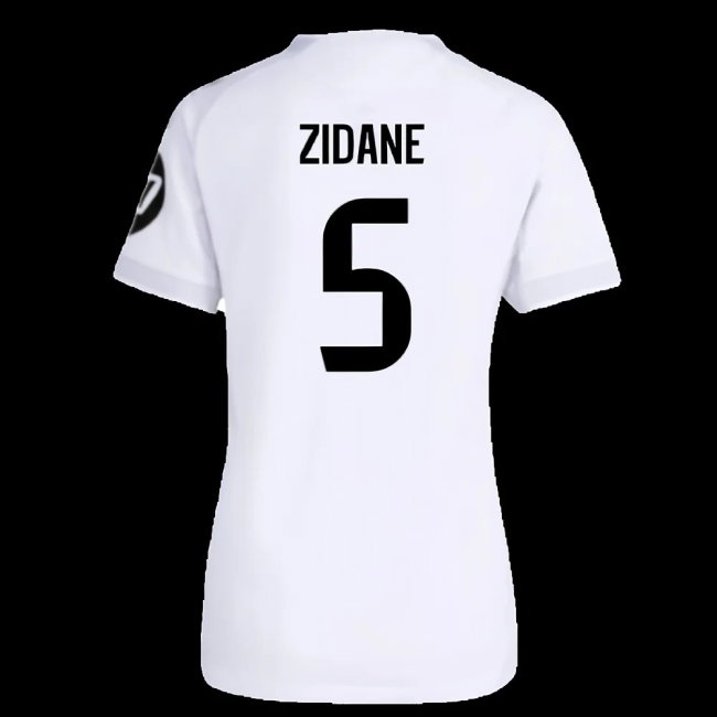 2025-2026 Real Madrid Player Version Home Shirt (Womens) (Zidane 5) — Shop Online