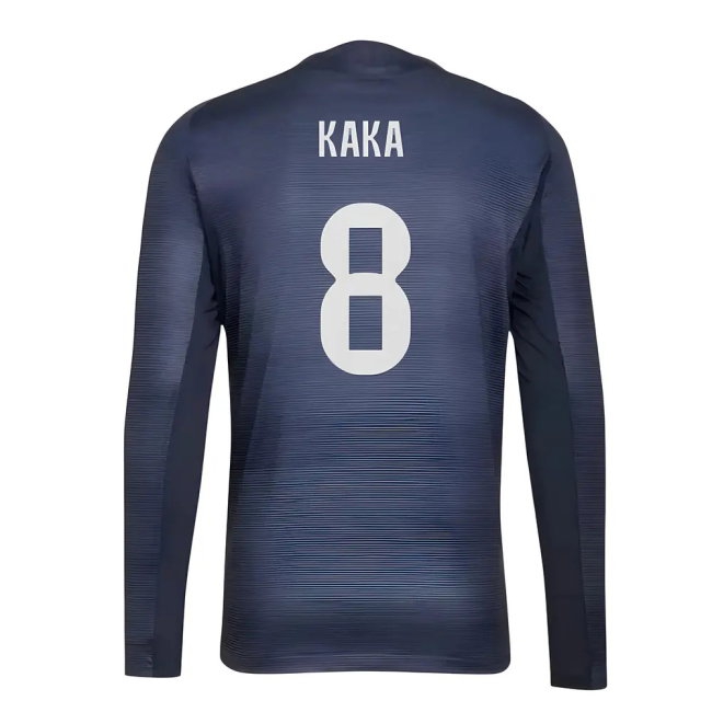 2025-2026 Real Madrid Player Version Long Sleeve Away Shirt (Kaka 8) — Shop Online