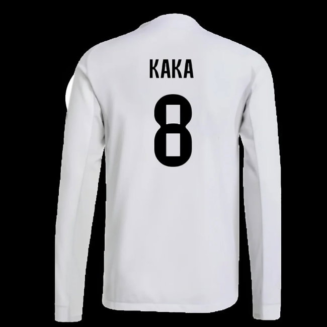 2025-2026 Real Madrid Player Version Long Sleeve Home Shirt (Kaka 8) — Shop Now