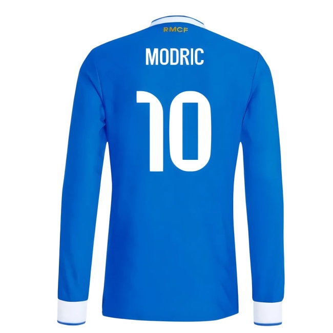2025-2026 Real Madrid Player Version Long Sleeve Third Shirt (Modric 10) — Buy Now