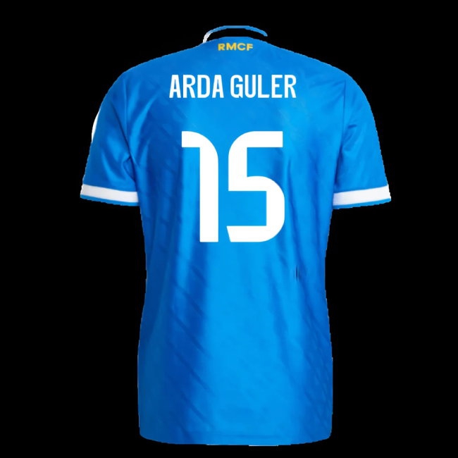 2025-2026 Real Madrid Player Version Third Shirt (Arda Guler 15) — Shop Online