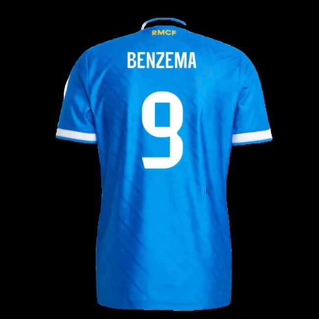 2025-2026 Real Madrid Player Version Third Shirt (Benzema 9) — Shop Online