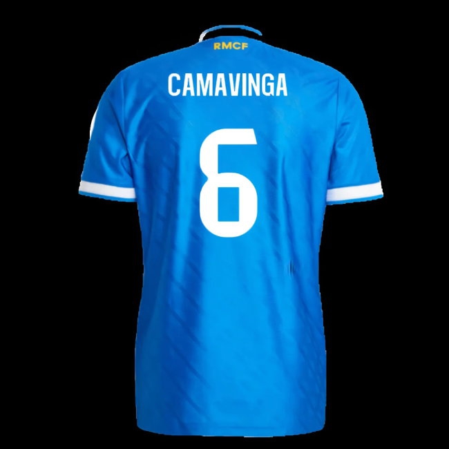 2025-2026 Real Madrid Player Version Third Shirt (Camavinga 6) — Shop Online