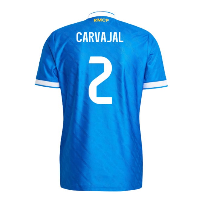 2025-2026 Real Madrid Player Version Third Shirt (Carvajal 2) — Shop Online