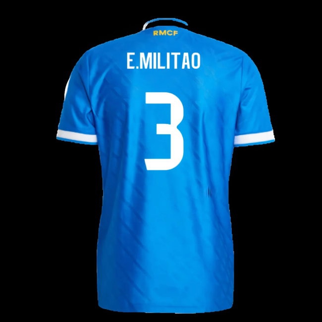 2025-2026 Real Madrid Player Version Third Shirt (E.Militao 3) — Shop Online