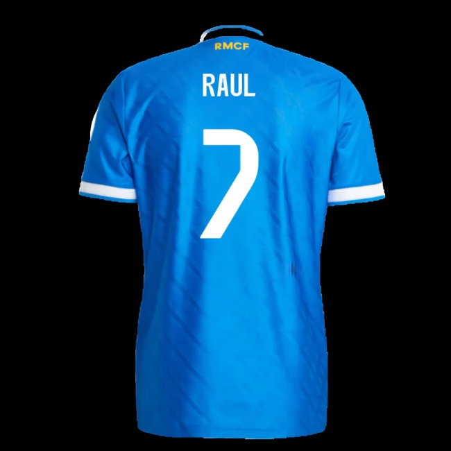 2025-2026 Real Madrid Player Version Third Shirt (Raul 7) — Buy Online