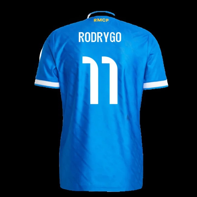 2025-2026 Real Madrid Player Version Third Shirt (Rodrygo 11) — Buy Now