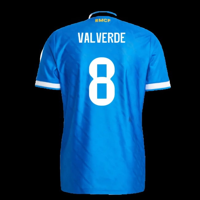 2025-2026 Real Madrid Player Version Third Shirt (Valverde 8) — Shop Now