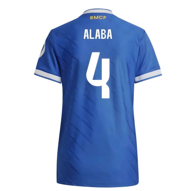 2025-2026 Real Madrid Player Version Third Shirt (Womens) (Alaba 4) — Shop Online