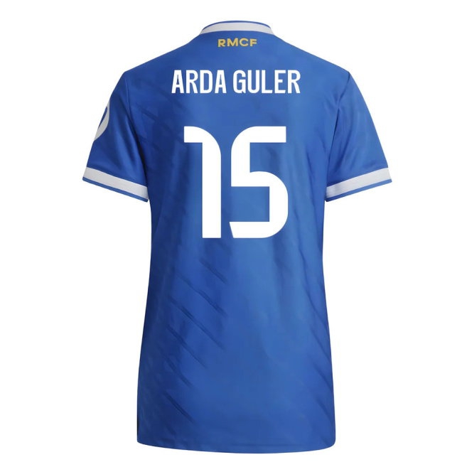 2025-2026 Real Madrid Player Version Third Shirt (Womens) (Arda Guler 15) — Shop Online