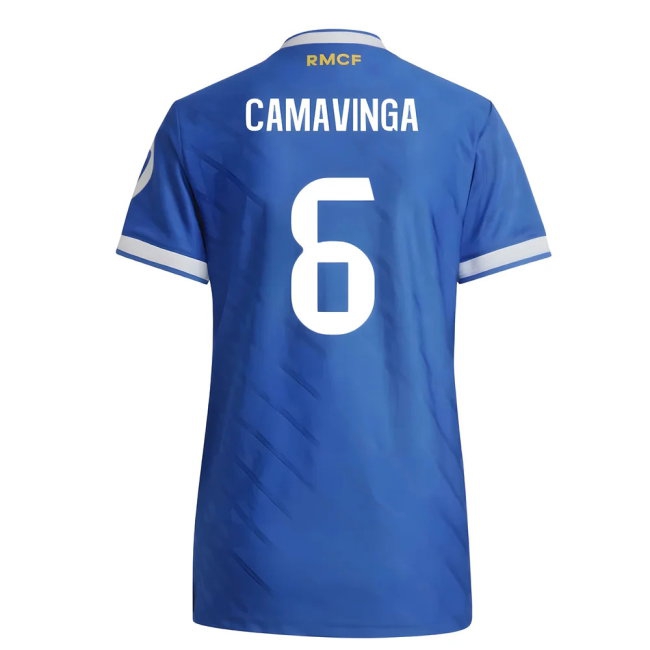 2025-2026 Real Madrid Player Version Third Shirt (Womens) (Camavinga 6) — Shop Now