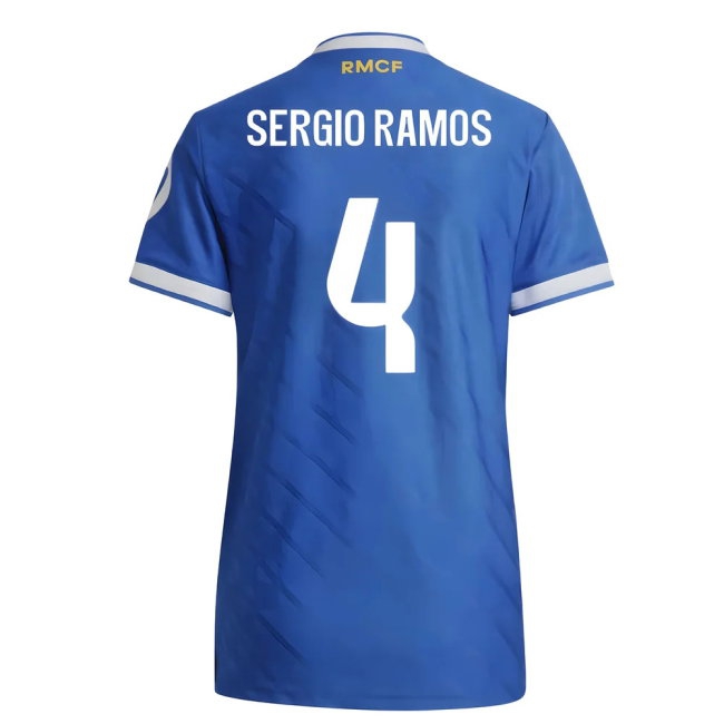 2025-2026 Real Madrid Player Version Third Shirt (Womens) (Sergio Ramos 4) — Buy Now