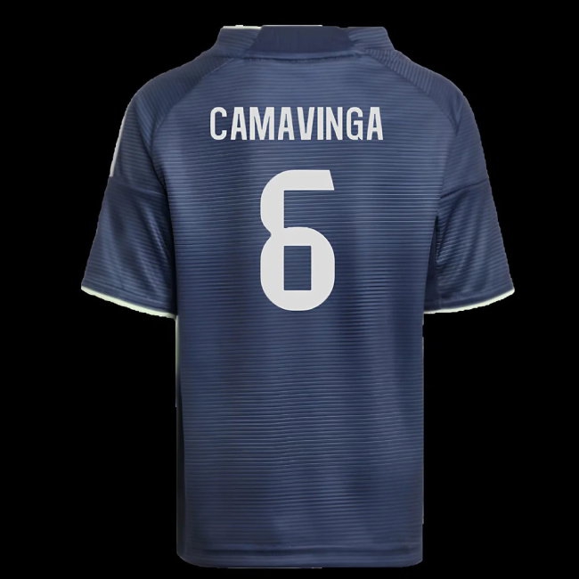 2025-2026 Real Madrid Away Mini Kit (Camavinga 6) — Shop Now