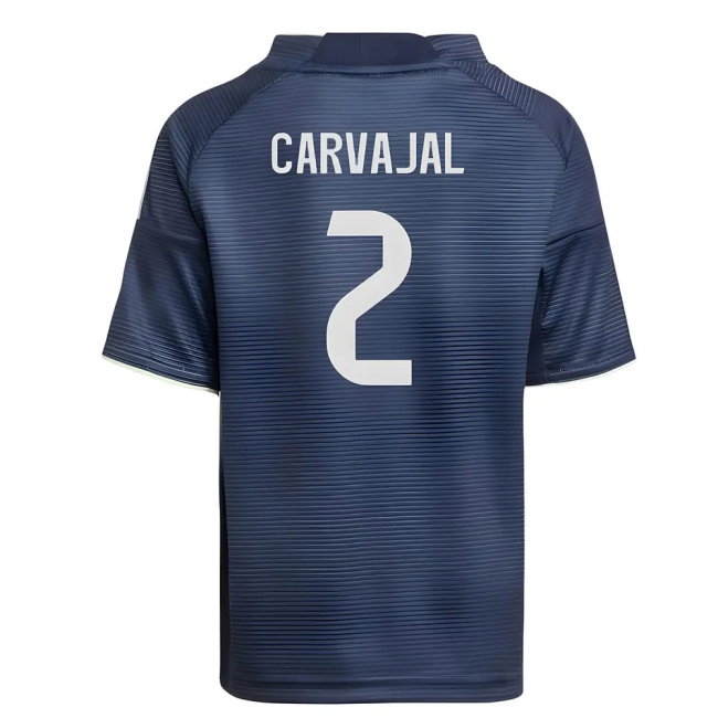 2025-2026 Real Madrid Away Mini Kit (Carvajal 2) — Shop Now