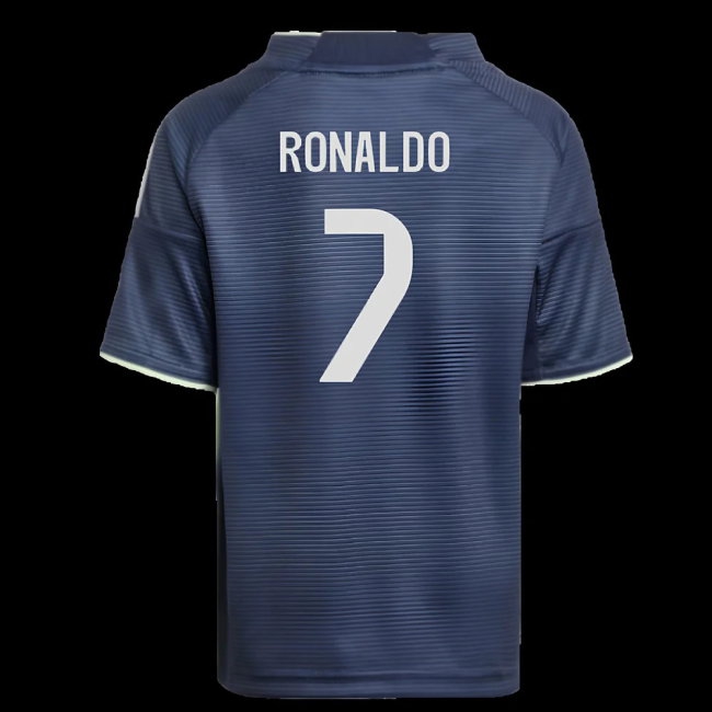 2025-2026 Real Madrid Away Mini Kit (Ronaldo 7) — Buy Online
