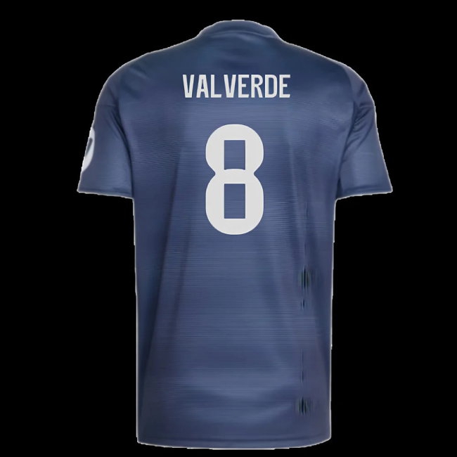 2025-2026 Real Madrid Away Shirt (Valverde 8) — Shop Now