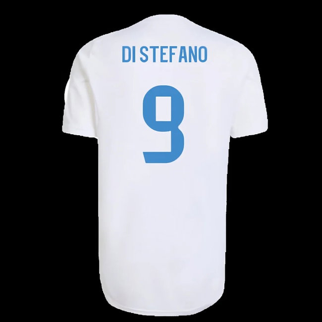 2025-2026 Real Madrid EU Training Jersey (White) (Di Stefano 9) — Shop Online