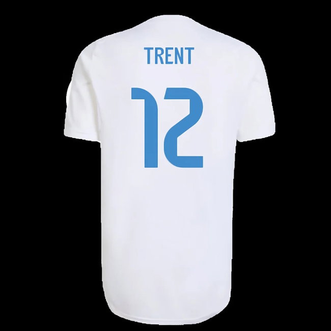 2025-2026 Real Madrid EU Training Jersey (White) (Trent 12) — Buy Now