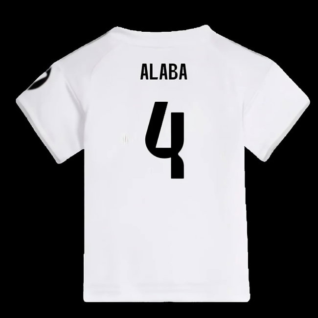 2025-2026 Real Madrid Home Baby Kit (Alaba 4) — Shop Now