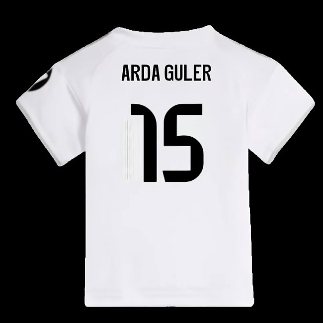2025-2026 Real Madrid Home Baby Kit (Arda Guler 15) — Shop Online