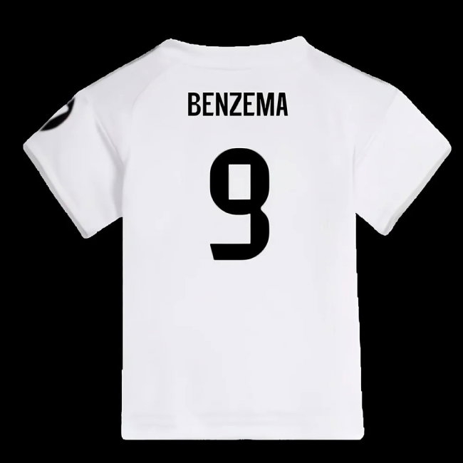 2025-2026 Real Madrid Home Baby Kit (Benzema 9) — Shop Online