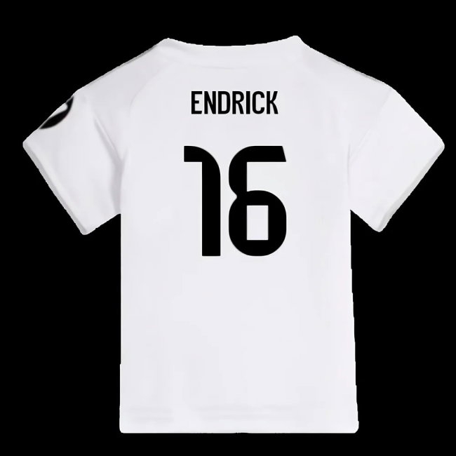 2025-2026 Real Madrid Home Baby Kit (Endrick 16) — Buy Online