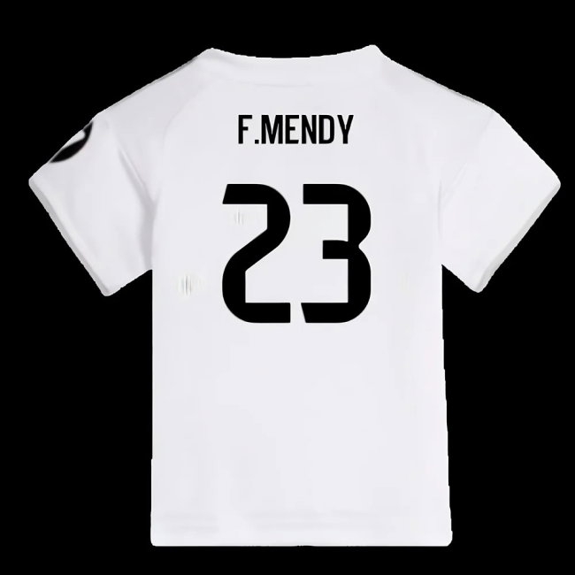 2025-2026 Real Madrid Home Baby Kit (F.Mendy 23) — Shop Now