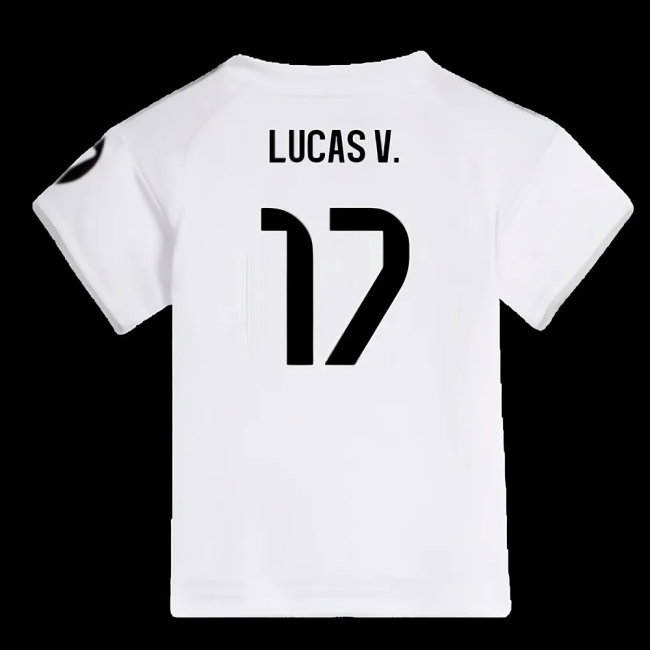 2025-2026 Real Madrid Home Baby Kit (Lucas V. 17) — Shop Online