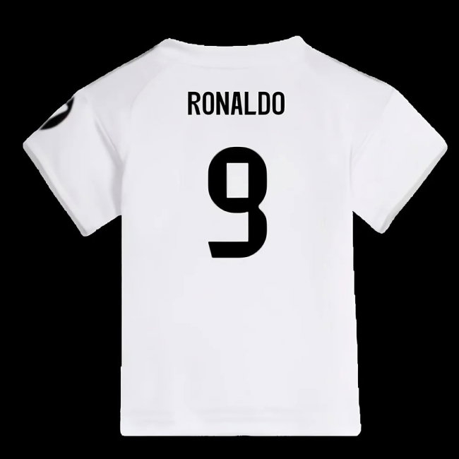 2025-2026 Real Madrid Home Baby Kit (Ronaldo 9) — Shop Now