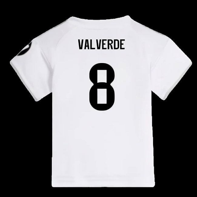 2025-2026 Real Madrid Home Baby Kit (Valverde 8) — Buy Now