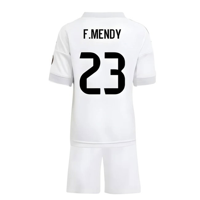 2025-2026 Real Madrid Home Mini Kit (F.Mendy 23) — Shop Online