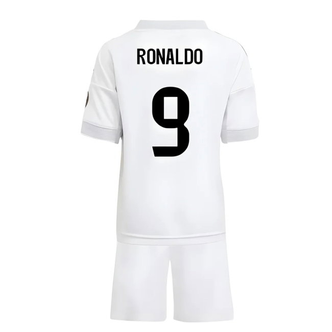 2025-2026 Real Madrid Home Mini Kit (Ronaldo 9) — Buy Now