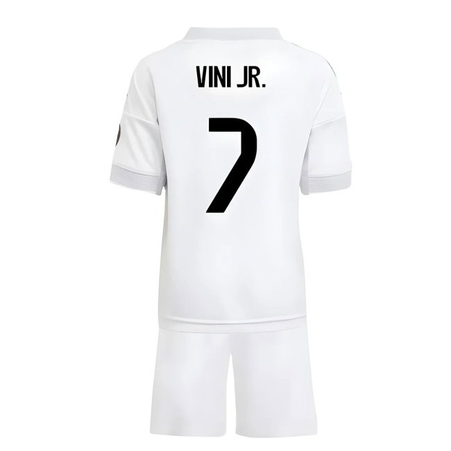 2025-2026 Real Madrid Home Mini Kit (Vini Jr. 7) — Buy Now